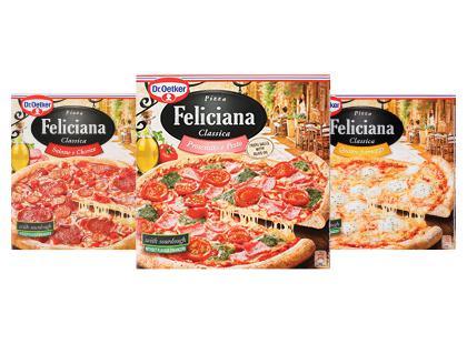 Šaldyta pica DR. OETKER FELICIANA*, 3 rūšių, 320–360 g