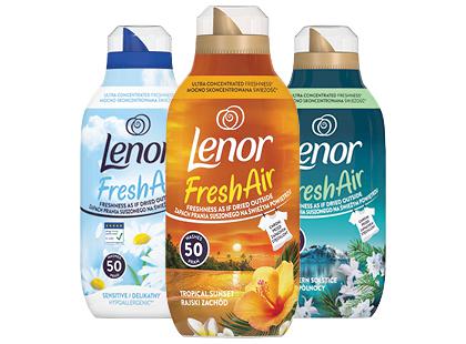 Skalbinių minkštiklis LENOR FRESH AIR*, 3 rūšių, 700 ml (50 skalb.)