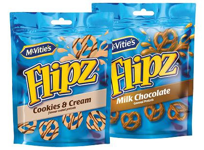 Breceliai FLIPZ*, 2 rūšių, 90 g