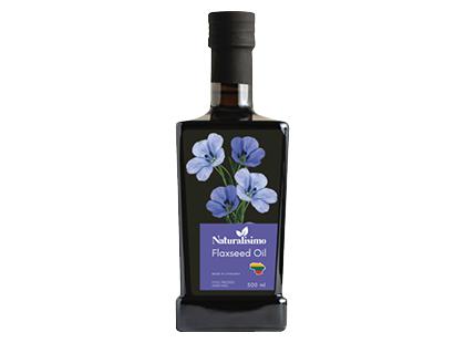 Nerafinuotas šaltai spaustas linų sėmenų aliejus NATURALISIMO*, 500 ml