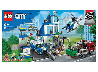 Konstruktorius LEGO CITY POLICIJOS NUOVADA*, Nr. 60316, 1 rink.