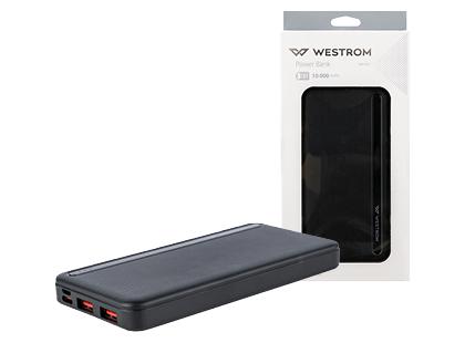 Prekė: Išorinė baterija WESTROM*, 10000 mAh, 1 vnt.