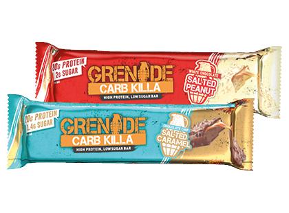 Baltyminis batonėlis GRENADE, 2 rūšių, 60 g