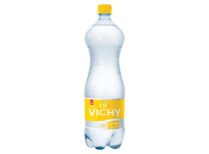 Gazuotas mineralinis vanduo VICHY CLASSIQUE LEMON*, 1,5 l