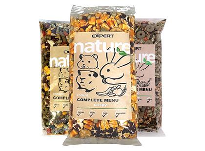 Graužikų pašaras PET EXPERT NATURE*, 3 rūšių, 350 g