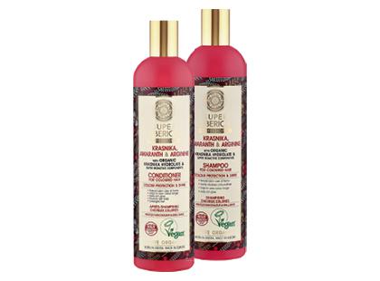 Dažytų plaukų balzamas; šampūnas SUPER SIBERICA*, 2 rūšių, 400 ml