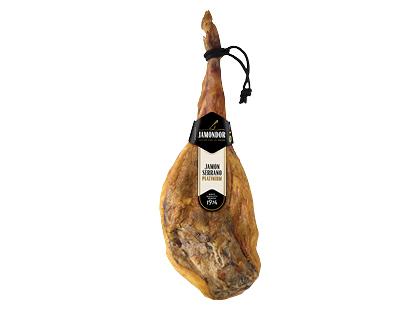 Vytintas kumpis SERRANO JAMUNDUL*, brandintas 13 mėn., nerūš., 1 vnt.