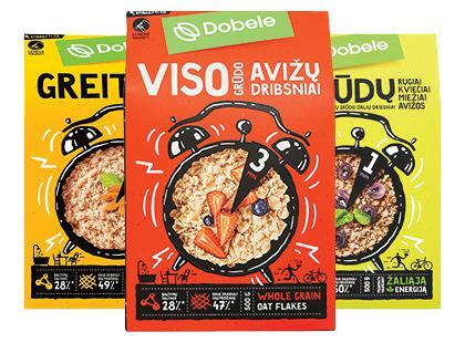 Dribsniai DOBELE*, 3 rūšių, 500 g