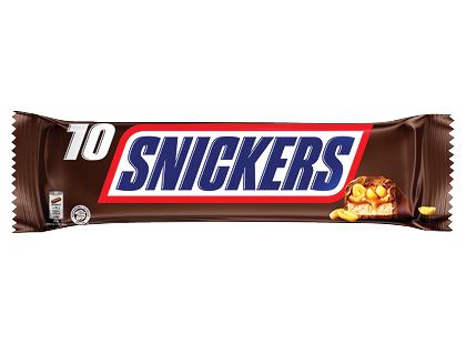 Šokoladiniai batonėliai SNICKERS*, 500 g, 1 pak. (10 vnt.)