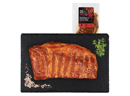 Kiaulienos šonkauliai barbekiu marinate WELL DONE*, vakuumuoti, 1 kg