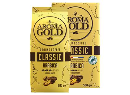 Malta kava AROMA GOLD CLASSIC, 2 rūšių, 500 g