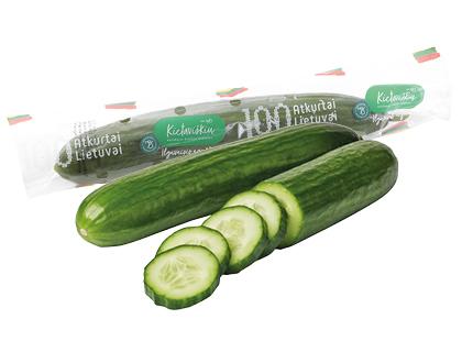 Prekė: Lietuviškas ilgavaisis agurkas, 1 vnt