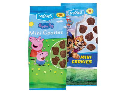 Maži kakaviniai sausainiai MAXIES*, 2 rūšių, 100 g