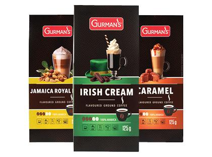 Malta kava GURMAN’S*, 3 rūšių, 125 g