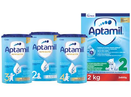 Kūdikių pieno mišiniams APTAMIL*