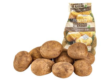 Bulvės LINKĖJIMAI IŠ KAIMO*, fasuotos, 1 kg