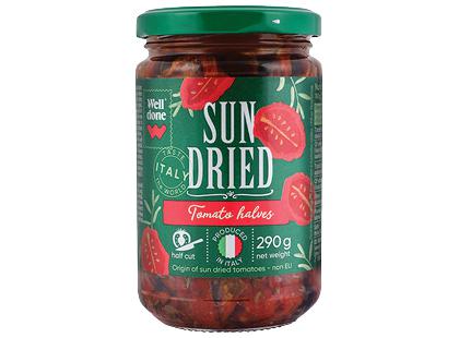 Saulėje džiovinti pomidorai WELL DONE*, 290 g
