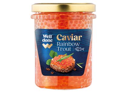 Prekė: Vaivorykštinių upėtakių ikrai WELL DONE*, 200 g