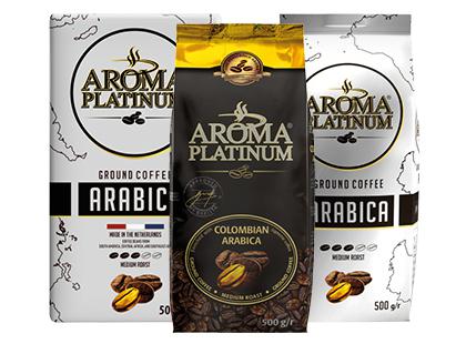 Malta kava AROMA PLATINUM, 3 rūšių, 500 g