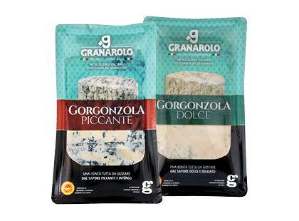 Sūris GRANAROLO GORGONZOLA PDO, 2 rūšių, 26–28 % rieb. s. m., 200 g