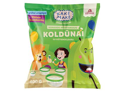 Prekė: LIŪTUKO IR KO šaldyti koldunai KAKĖ MAKĖ su vištienos įdaru*, 400 g