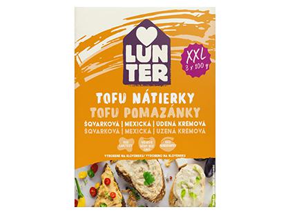 Kreminių tofu užtepėlių rinkinys LUNTER XXL*, 1 dėž. (3 vnt. × 100 g), 300 g