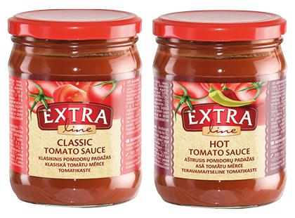 Pomidorų padažas EXTRA LINE, 2 rūšių, 500 g
