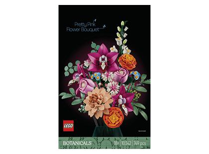 Konstruktorius LEGO RAUSVŲ GĖLIŲ PUOKŠTĖ*, Nr. 10342, 1 rink.