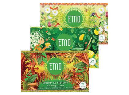 Arbata ETNO*, 3 rūšių, 1 dėž. (20 pak.)