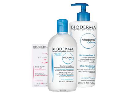 Micelinis vanduo; veido kremas; maiti. kūno kremas BIODERMA*, 3 rūšių, 40–500 ml