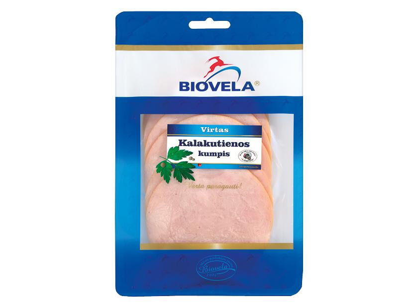 Virtas pjaustytas kalakutienos kumpis, I r., 90 g