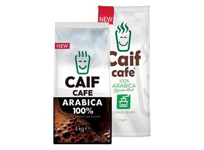 Kavos pupelės CAIF CAFÉ*, 2 rūšių, 1 kg