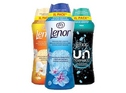 Kvapiosios granulės LENOR*, 3 rūšių, 495 g