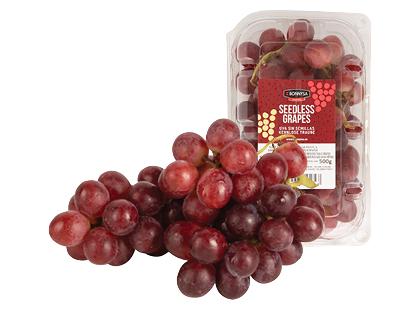 Prekė: Raudonosios besėklės vynuogės SWEET CELEBRATION*, fasuotos, 500 g