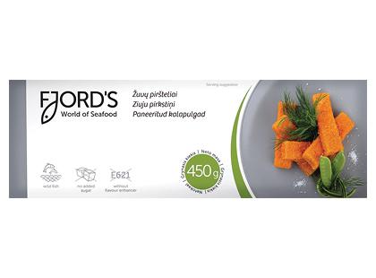 Šaldyti žuvų piršteliai FJORD’S*, 450 g