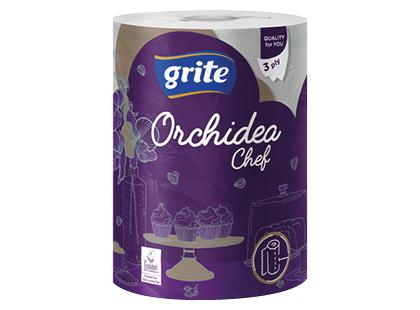 Popieriniai rankšluosčiai GRITE ORCHIDEA*, 3 sluoksnių, 1 rit. (230 lapelių)