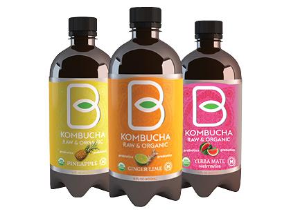 Ekologiškas arbatos gėrimas KOMBUCHA*, 3 rūšių, 400 ml