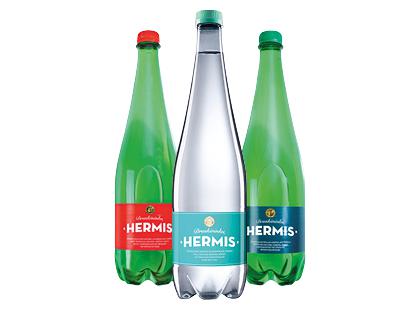 Prekė: Mineralinis vanduo DRUSKININKŲ HERMIS, 3 rūšių, 1 l