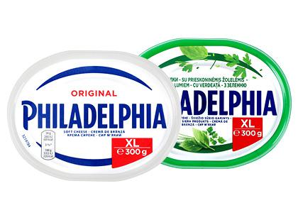 Tepamasis sūris PHILADELPHIA 2 rūšių, 20–21 % rieb. s. m., 300 g