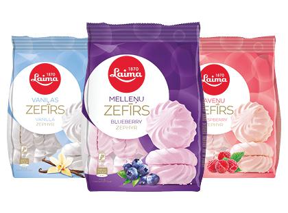 Zefyrai LAIMA*, 3 rūšių, 200 g