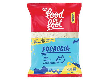 Sumuštinis MANTINGA FOCACCIA su kumpiu, sūriu ir švelniu padažu*, 210 g