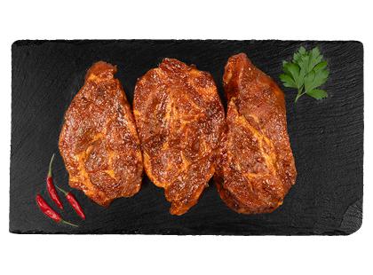 Kiaulienos sprandinė pomidorų ir paprikų marinate*, sveriama, 1 kg