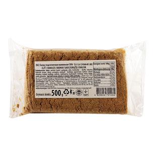 Vanilinė saulėgrąžų chalva, 500 g/pak.