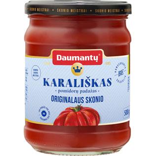 DAUMANTŲ KARALIŠKAS ORIGINALAUS SKONIO pomidorų padažas, 500 g