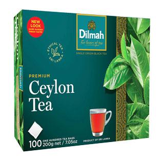 Prekė: Juodoji arbata DILMAH Be siūlo, 200 g/pak.