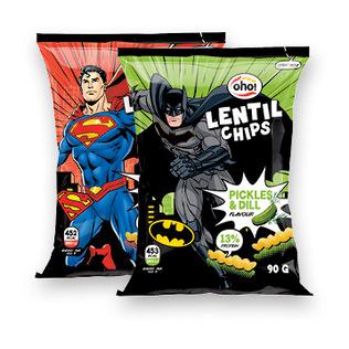Traškučiai OHO! SUPERMAN arba BATMAN, 90 g