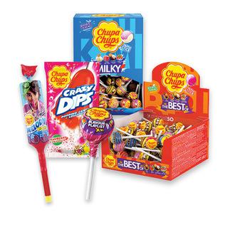 Ledinukams CHUPA CHUPS (įv. rūšių), 12-120 g