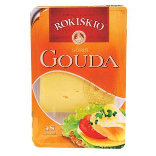 Prekė: ROKIŠKIO raikytas sūris GOUDA, 150 g,