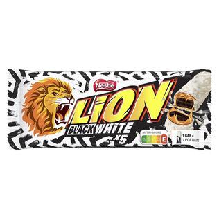 Batonėlis NESTLE LION BLACK WHITE, 5 x 30 g, 150 g/pak.