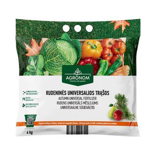 Rudeninės birios universalios trąšos AGRONOM, 4 kg